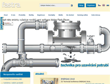 Tablet Screenshot of fastra.cz